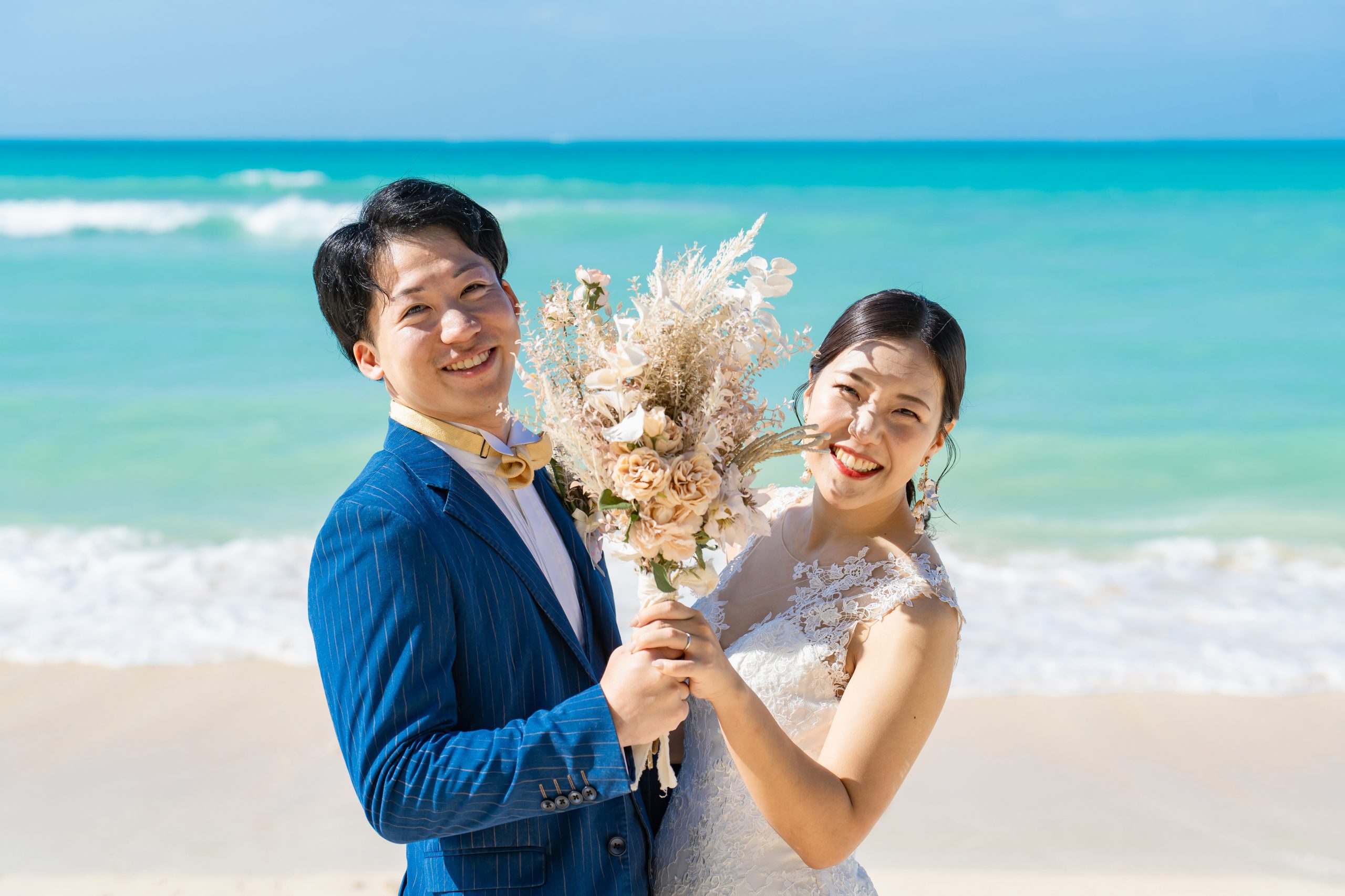 与那覇前浜で撮影